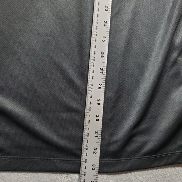 Nike Dri-Fit Performance Polo Marshall Softball Logo Gray Shirt Men Sz XL - Picture 11 of 12